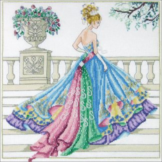 The Ball Gown cross stitch kit from Janlynn JL-7001