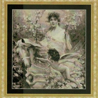 Heavenly Afternoon Ride cross stitch pattern from Kustom Krafts KK-95083