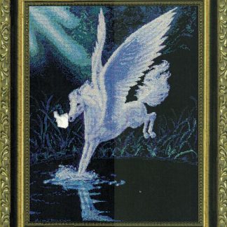 Alighting cross stitch pattern from Kustom Krafts KK-SDF007