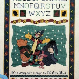 Snowy Day Sampler cross stitch kit from Leisure Arts LA-113219