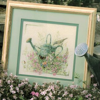 Wildflowers cross stitch pattern from Leisure Arts LA-3256