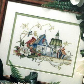 Unity Birdhouses cross stitch pattern from Leisure Arts LA-3533