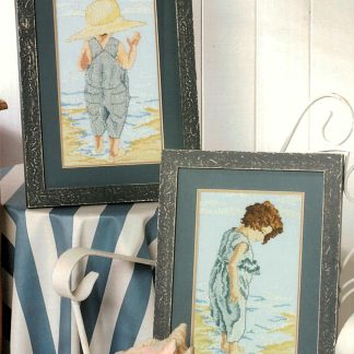 Seaside Portraits cross stitch pattern from Leisure Arts LA-6276