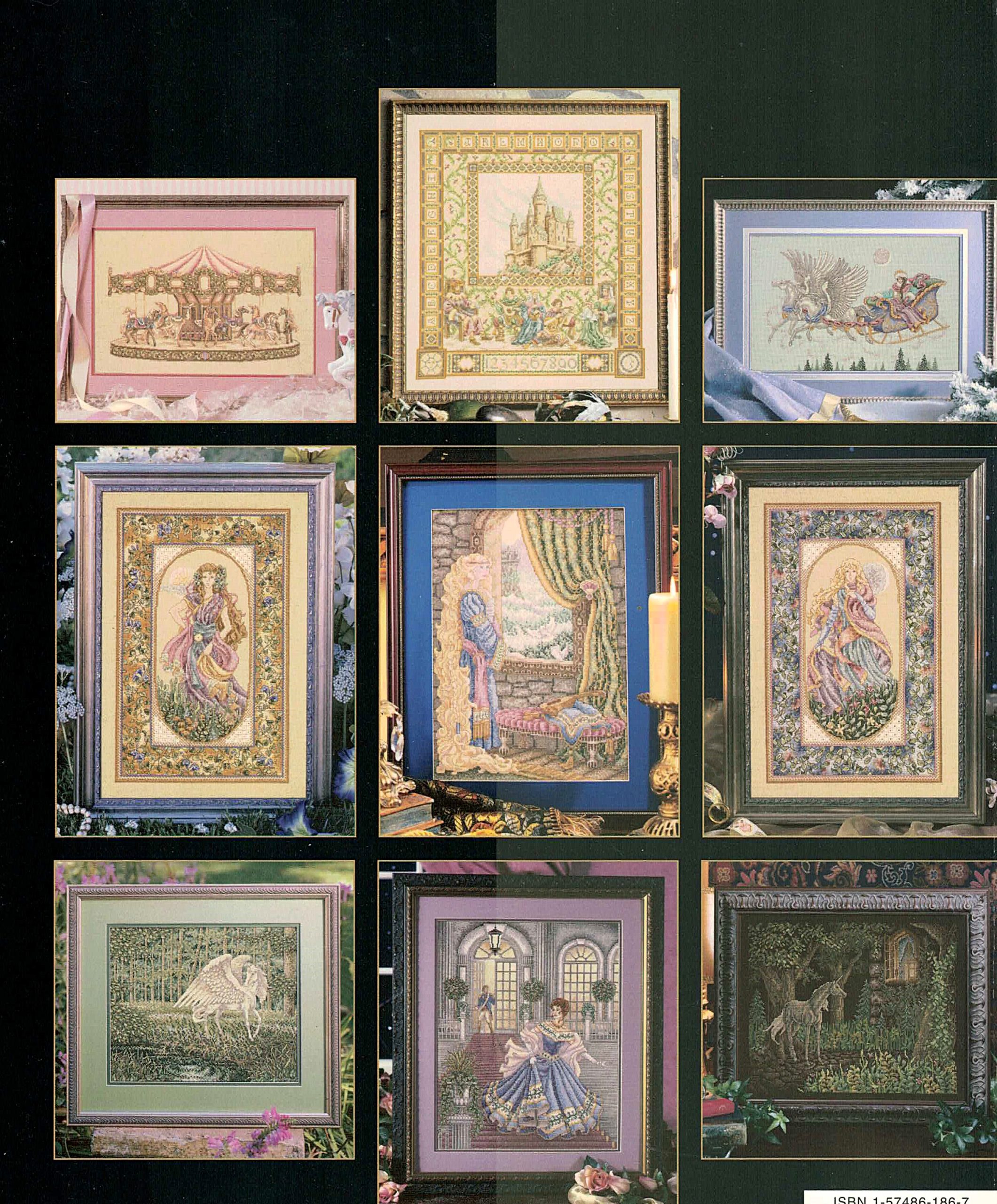 Best of Teresa Wentzler Fantasy Collection cross stitch book from Leisure Arts LA15872