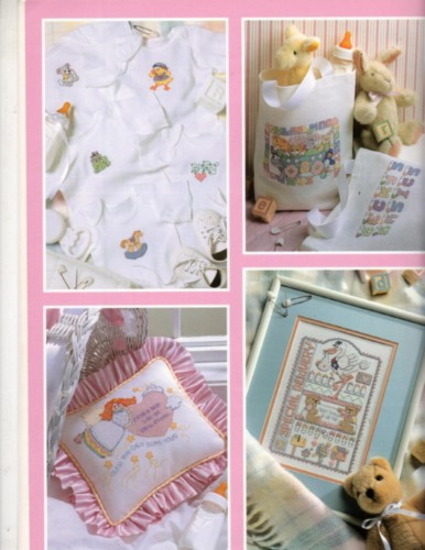 The Big Book Just for Baby cross stitch book from Leisure Arts LA24507