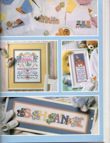 The Big Book Just for Baby cross stitch book from Leisure Arts LA24507
