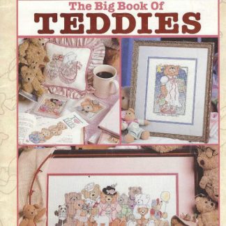 The Big Book of Teddies cross stitch book from Leisure Arts LA24516