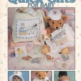 Quick Gifts for Baby cross stitch book from Leisure Arts LA-2651