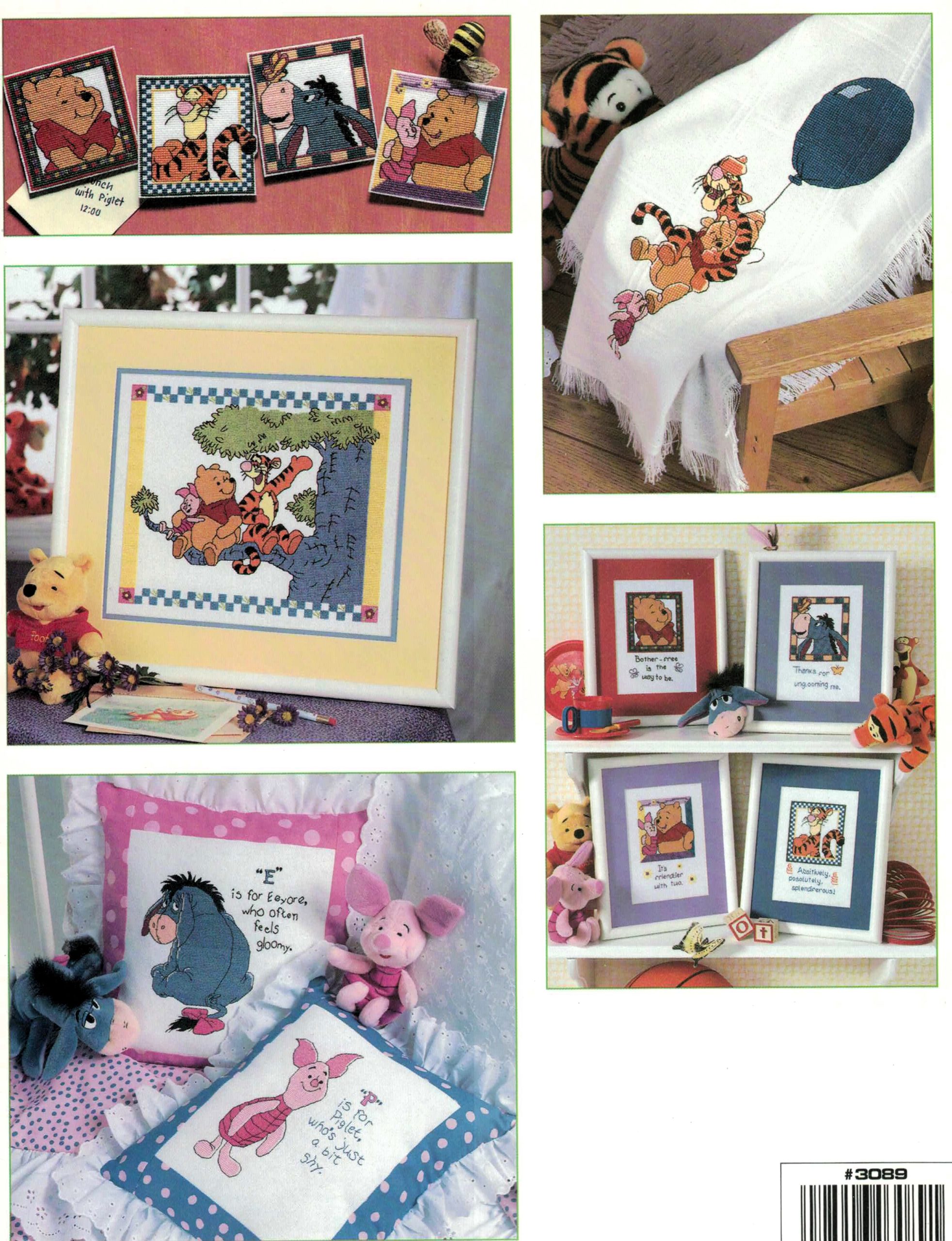"P" is for Pooh cross stitch book from Leisure Arts LA-3089