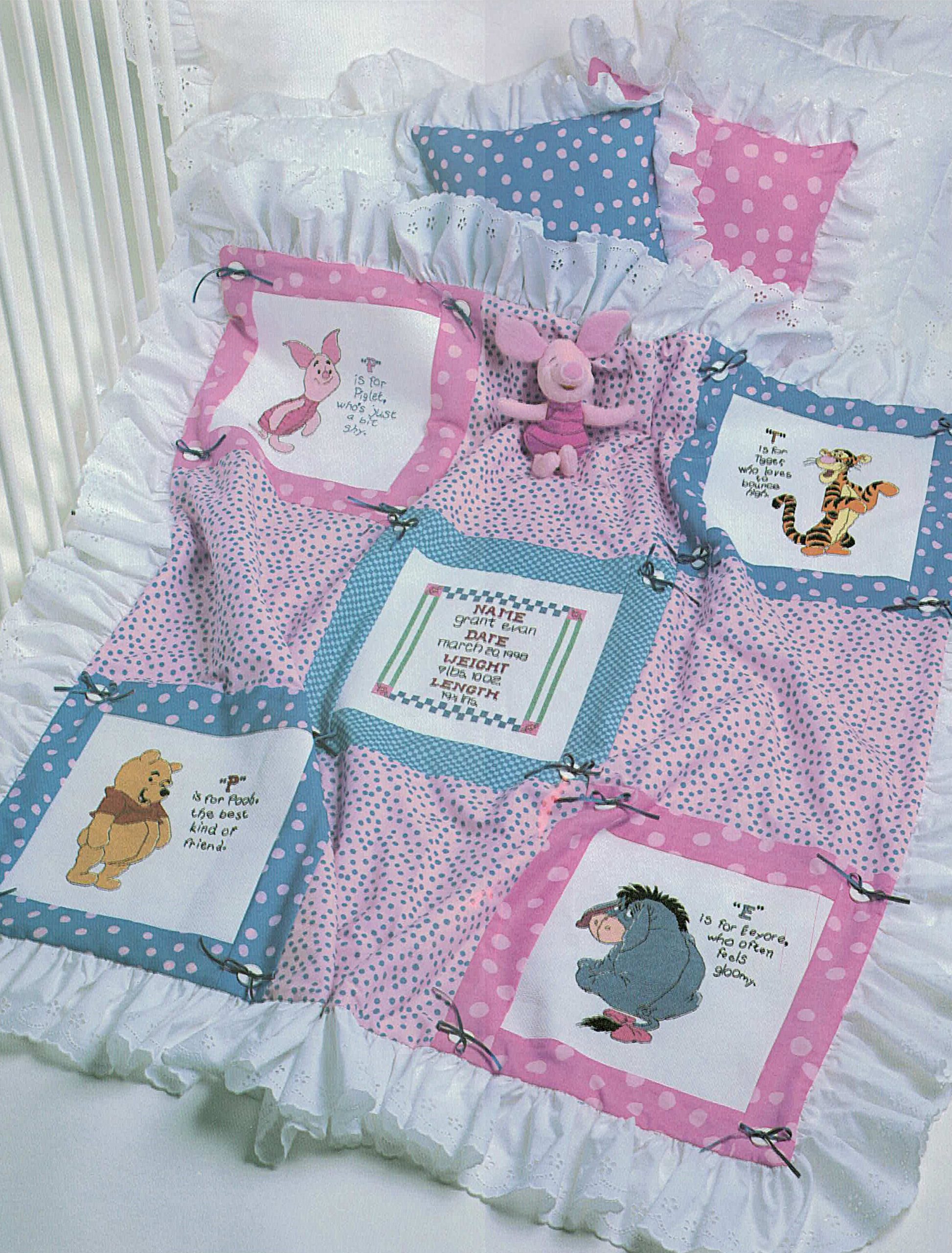 "P" is for Pooh cross stitch book from Leisure Arts LA-3089