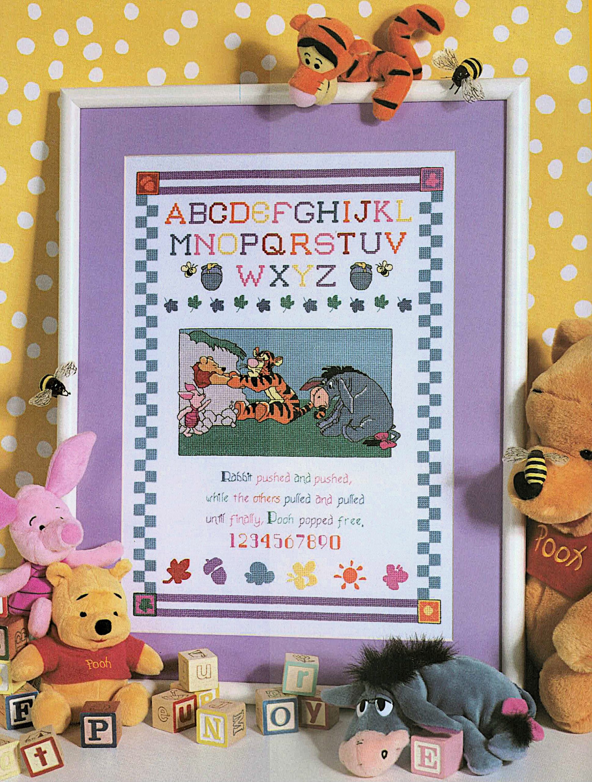 "P" is for Pooh cross stitch book from Leisure Arts LA-3089