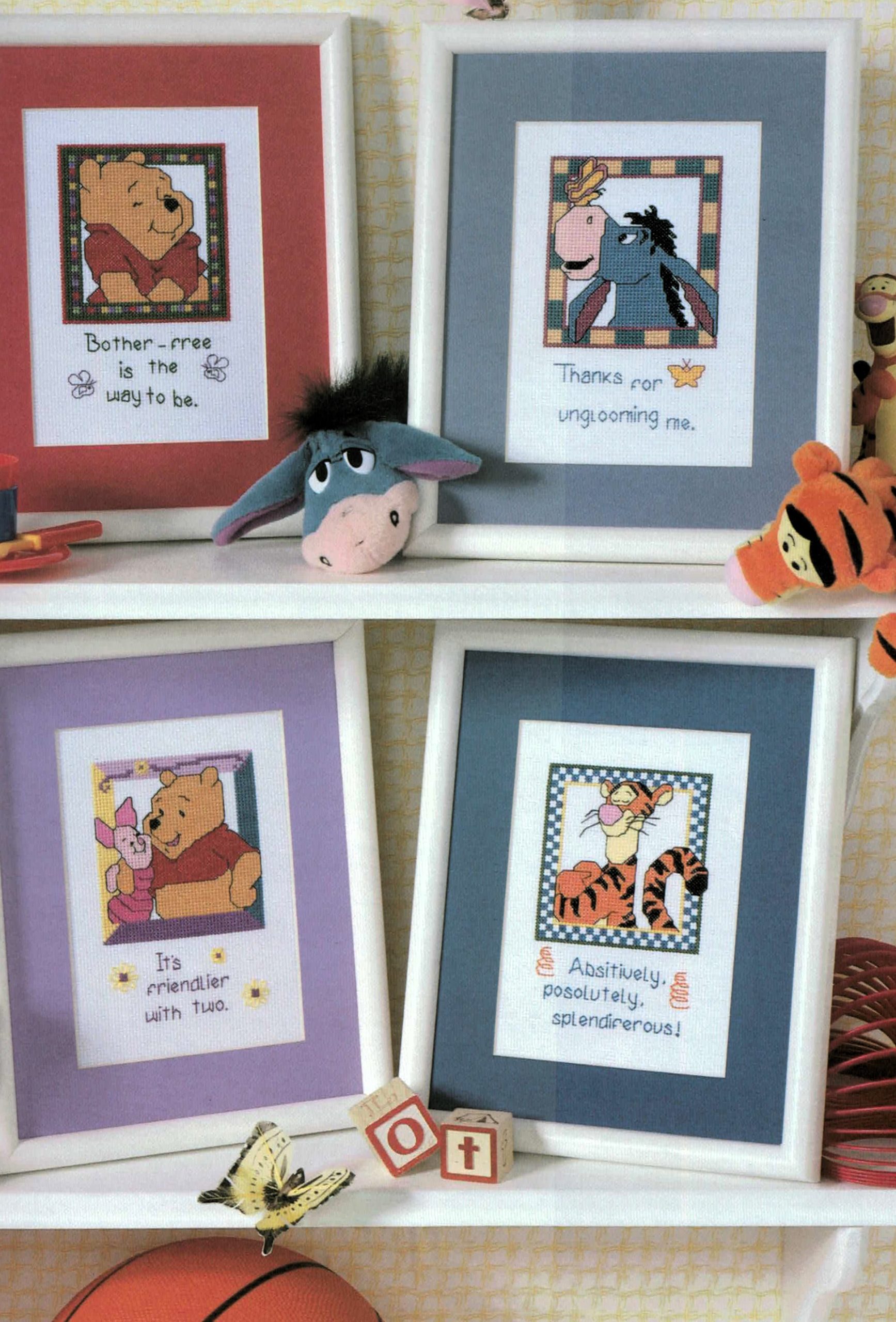 "P" is for Pooh cross stitch book from Leisure Arts LA-3089
