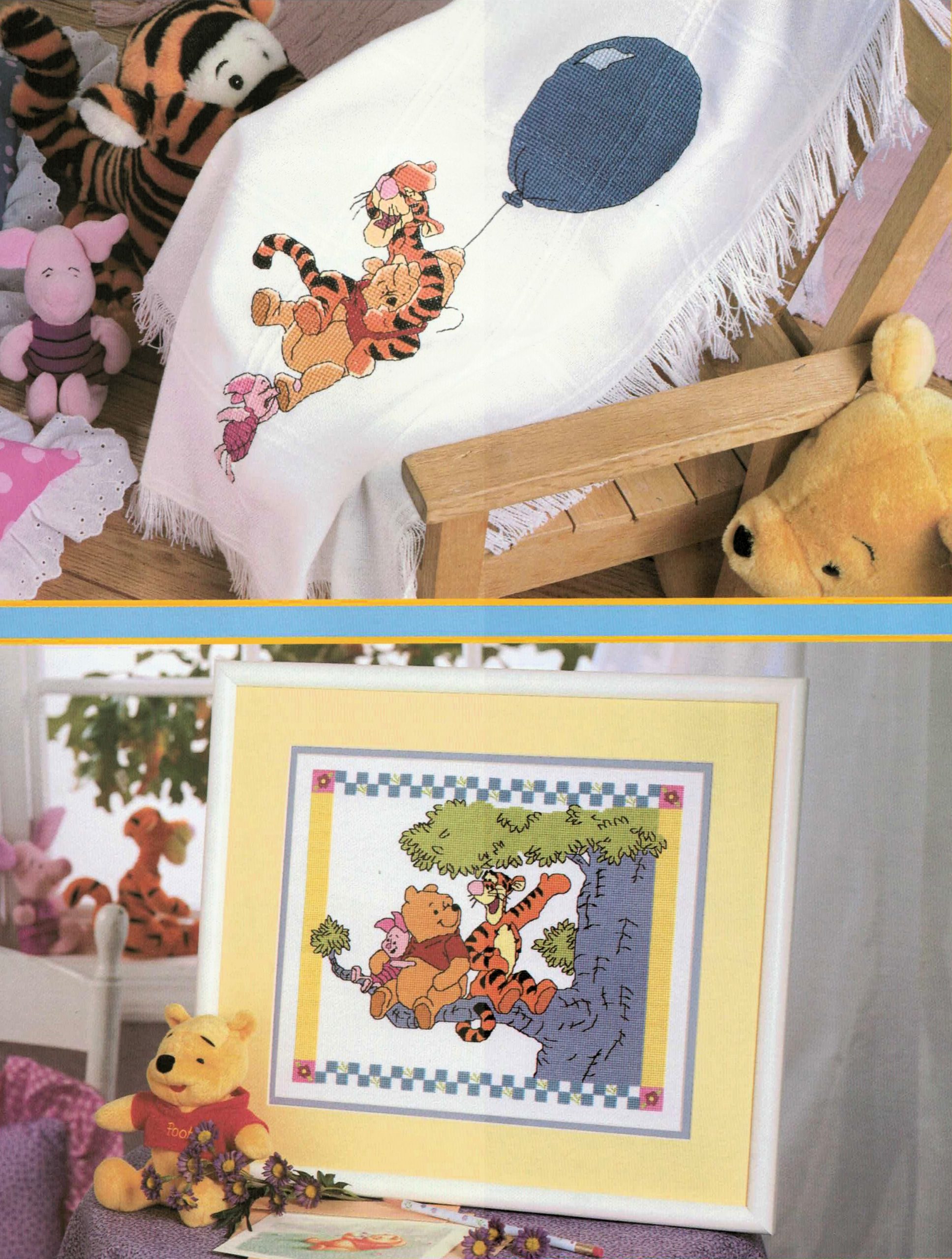 "P" is for Pooh cross stitch book from Leisure Arts LA-3089