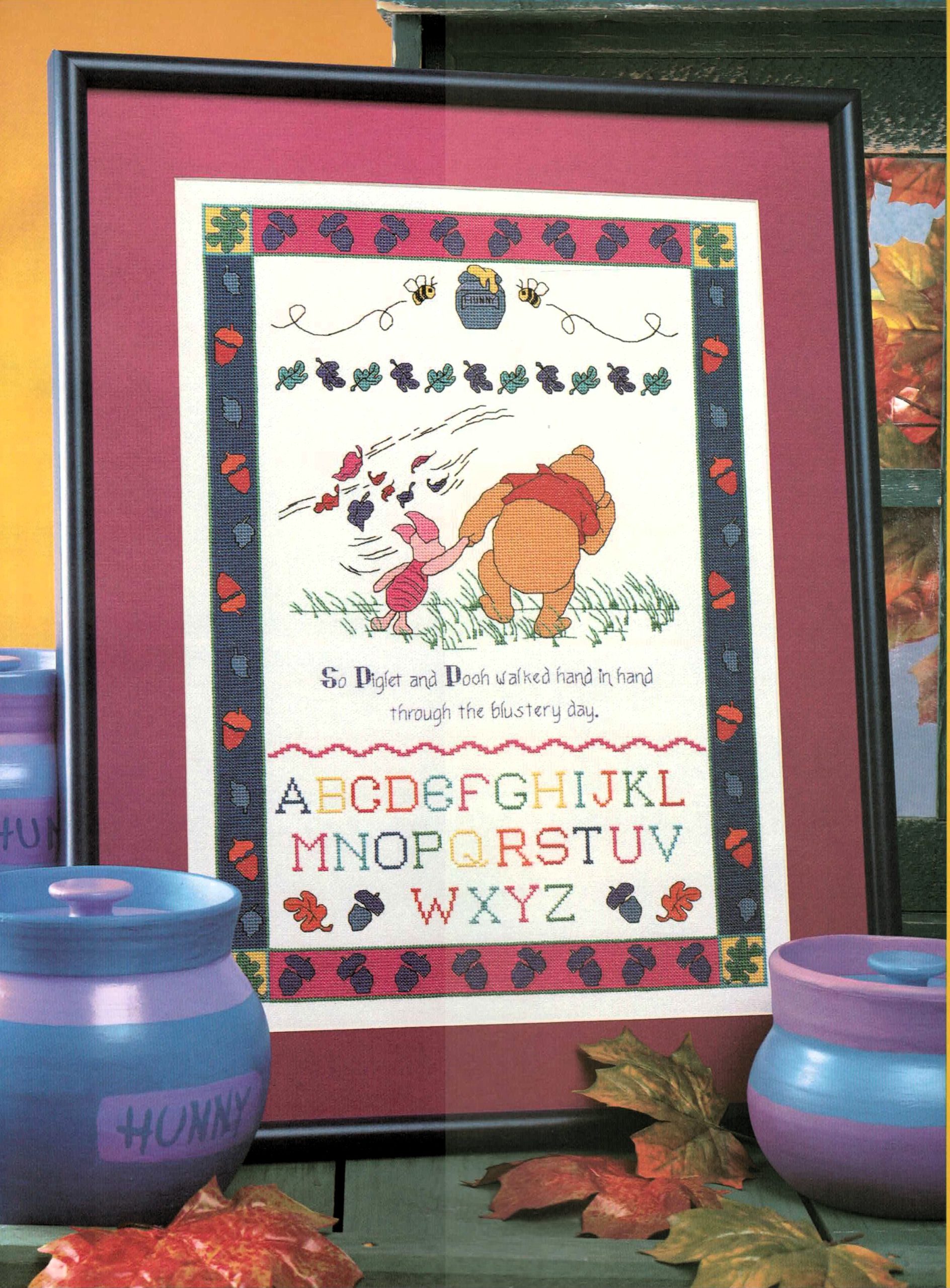"P" is for Pooh cross stitch book from Leisure Arts LA-3089