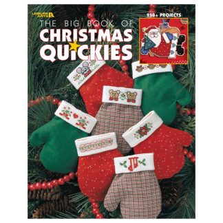 The Big Book of Christmas Quickies cross stitch book from Leisure Arts LA3290