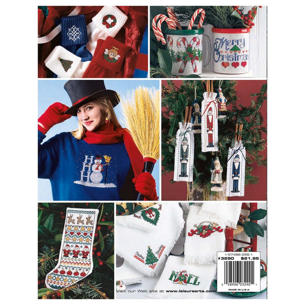 The Big Book of Christmas Quickies cross stitch book from Leisure Arts LA3290