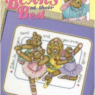 Bears at Their Best cross stitch book from Leisure Arts LA3643
