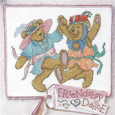 Bears at Their Best cross stitch book from Leisure Arts LA3643