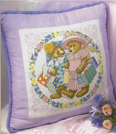 Bears at Their Best cross stitch book from Leisure Arts LA3643