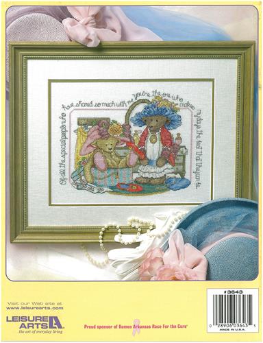 Bears at Their Best cross stitch book from Leisure Arts LA3643