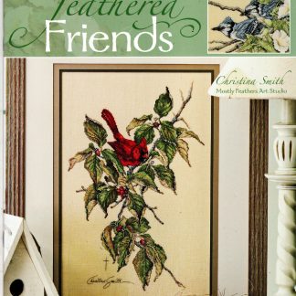 Feathered Friends cross stitch book from Leisure Arts LA-3813