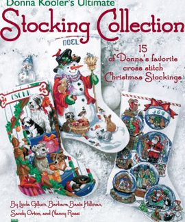 Donna Kooler's Ultimate Stocking Collection cross stitch book from Leisure Arts LA-4082