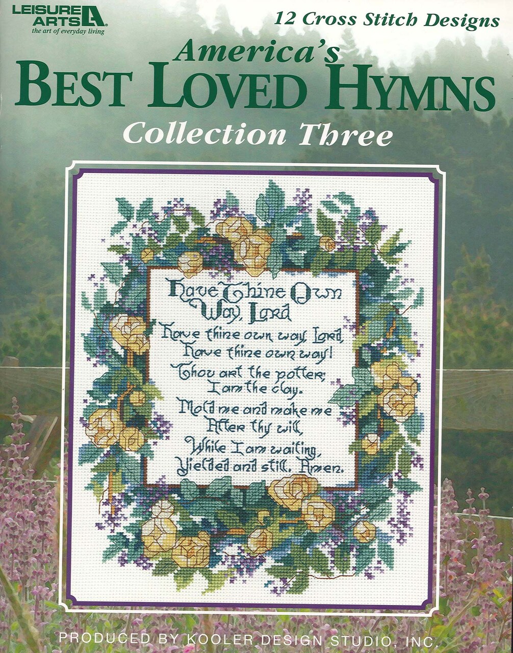 America's Best Loved Hymns - Collection Three cross stitch book from Leisure Arts LA-4610