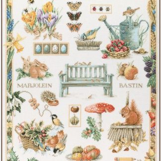 Collage cross stitch kit from Lanarte LAN-PN0007961