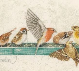 The Pecking Order cross stitch kit from Lanarte LAN-PN0007963
