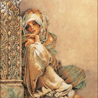 Arabian Woman cross stitch kit from Lanarte LAN-PN0008001