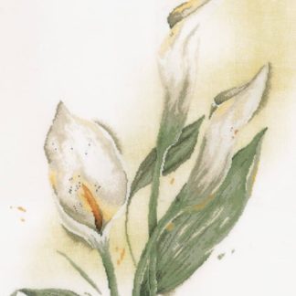 Calla Lily cross stitch kit from Lanarte LAN-PN0008015
