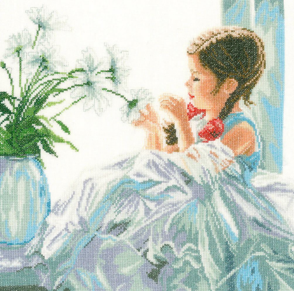 Fortune Telling cross stitch kit from Lanarte LAN-PN0146615
