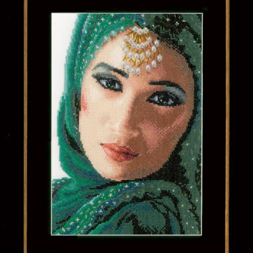 Eastern Beauty cross stitch kit from Lanarte LAN-PN0149535