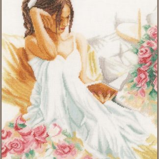 Moment of Reading cross stitch kit from Lanarte LAN-PN0150001