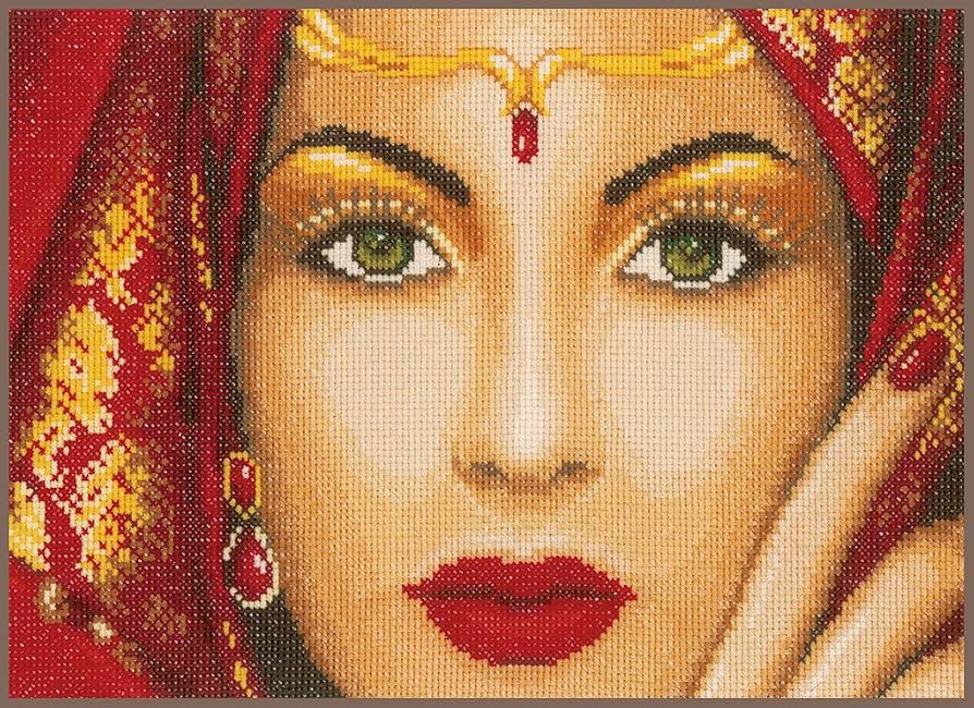 Eastern Beauty cross stitch kit from Lanarte LAN-PN0156937