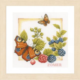 Summer cross stitch kit from Lanarte LAN-PN0162303