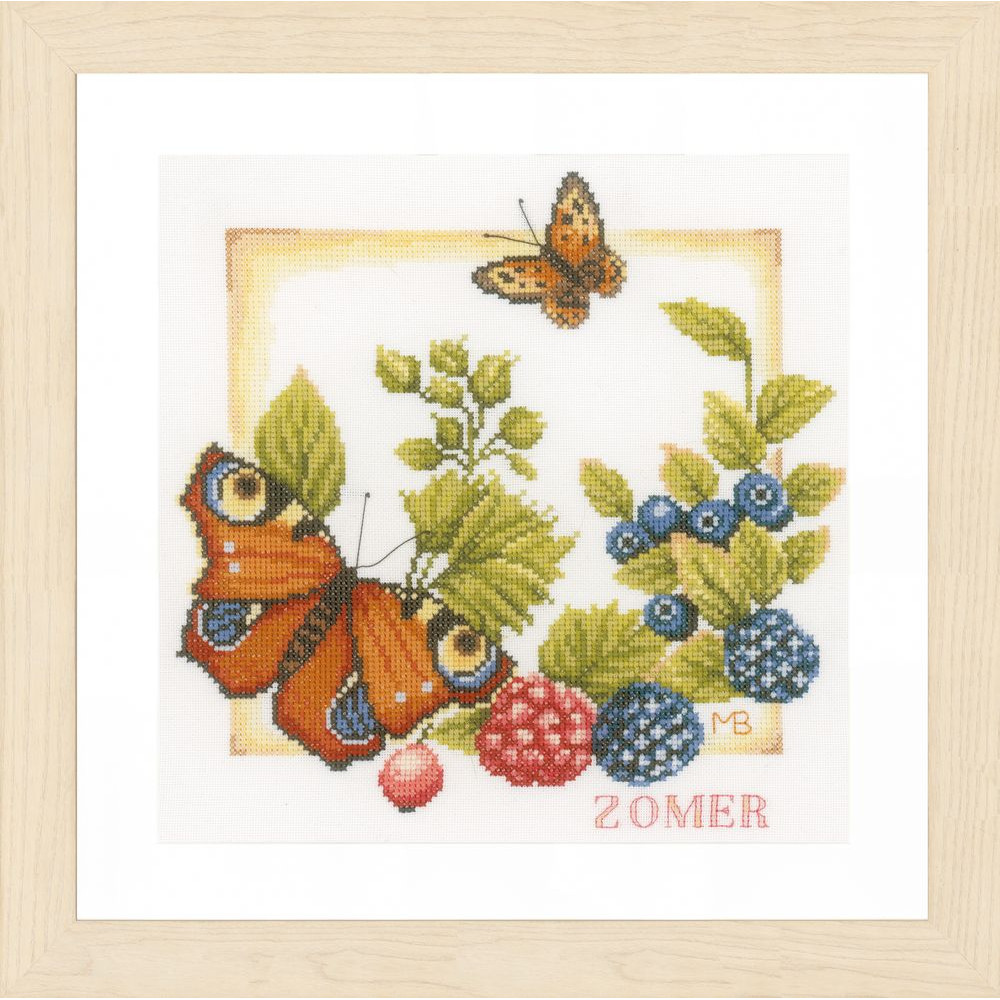 Summer cross stitch kit from Lanarte LAN-PN0162303