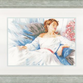Rhapsody in Blue cross stitch kit from Lanarte LAN-PN0150002