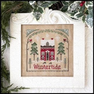 Wintertide cross stitch pattern from Little House Needleworks LHN-217
