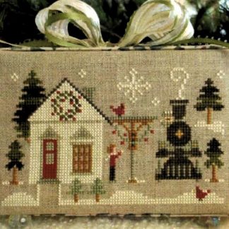 Main Street Station cross stitch pattern from Little House Needleworks LHN-PC63