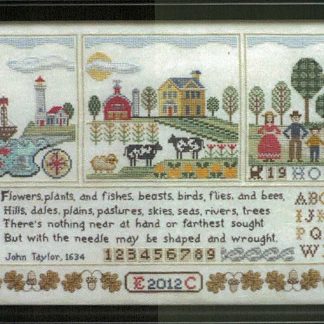 With the Needle cross stitch pattern from Lila's Studio LIS-0212