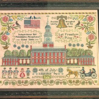 Let Freedom Ring cross stitch pattern from Lila's Studio LIS-0217