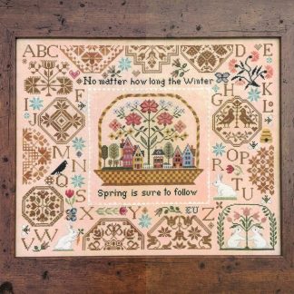 Spring Quaker cross stitch pattern from Lila's Studio LIS-0422