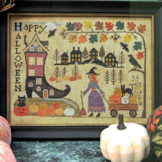 Tis Near Halloween cross stitch pattern from Lila's Studio LIS-0425