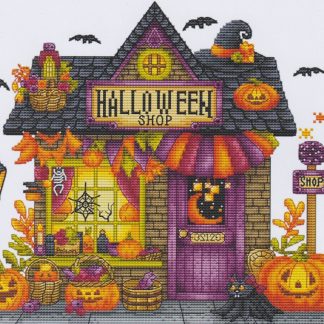 Halloween Shop cross stitch pattern from Les Petites Croix LPC-HAL