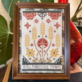 In All Things cross stitch pattern from Luhu Stitches LUH-INA