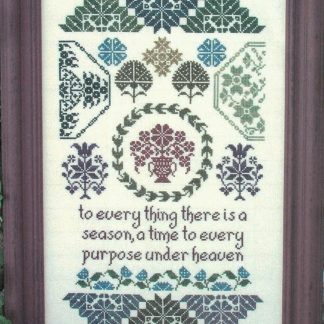 Quaker Seasons cross stitch pattern from My Big Toe MBT-076