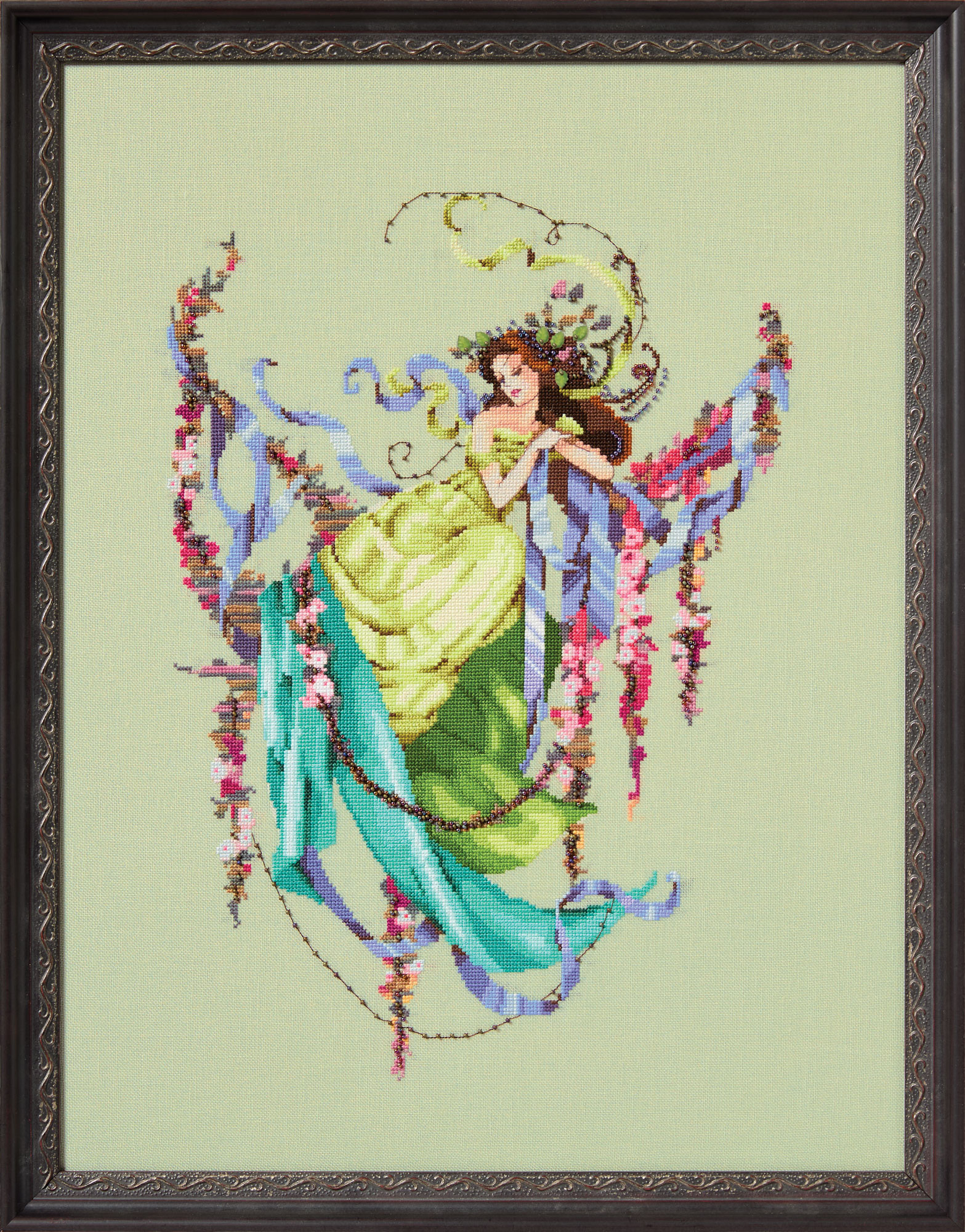 Daphne's Connection cross stitch pattern from Mirabilia Designs MD-202