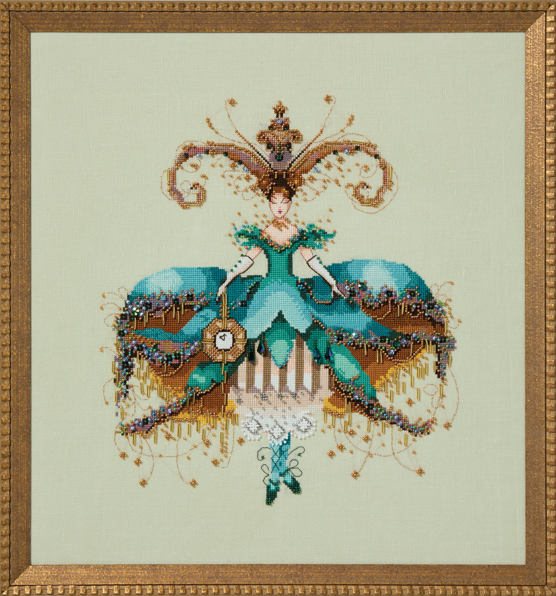 Coco cross stitch pattern from Mirabilia Designs MD-203