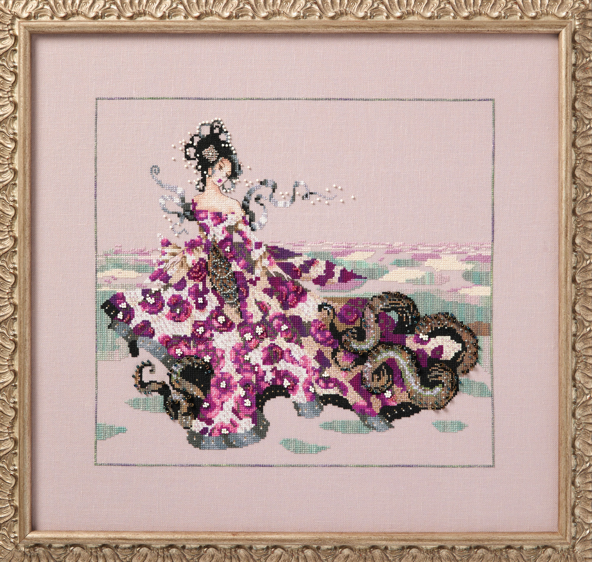 Serpent Queen cross stitch pattern from Mirabilia Designs MD-204